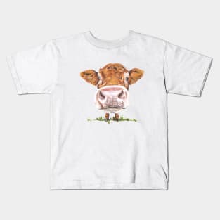 Cute Cow Kids T-Shirt